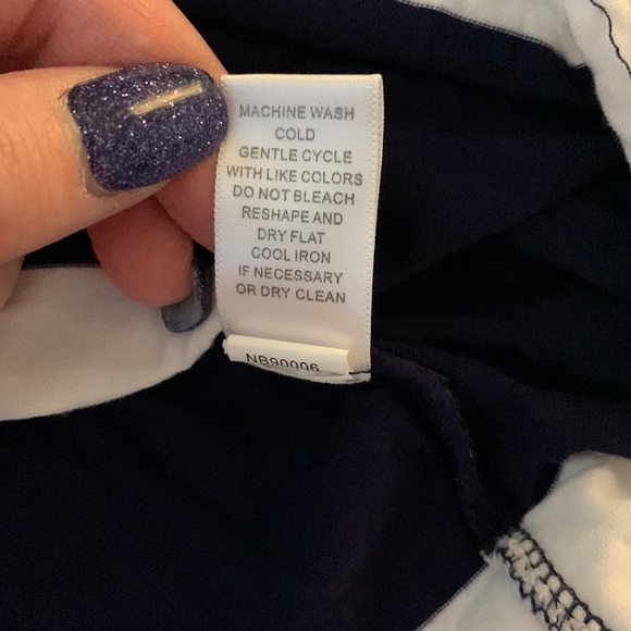 Blue & White Striped Top - Picture 10 of 10